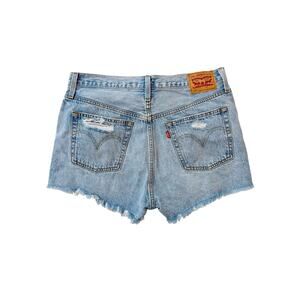 levis high rise 501 shorts - size 31